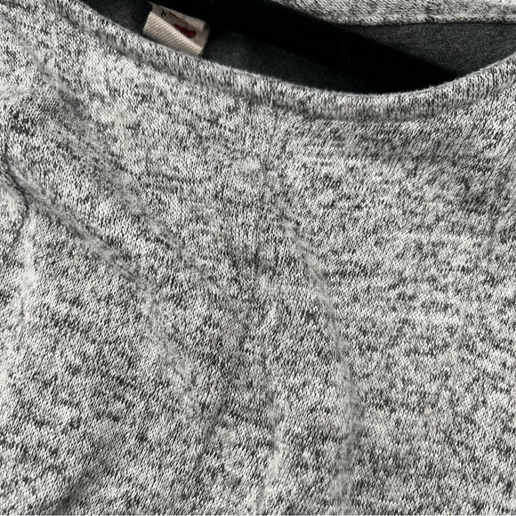 Anthropologie Dolan Neige Brushed Fleece Knit Sweater Dress Gray Long Sleeve XL - Picture 11 of 13